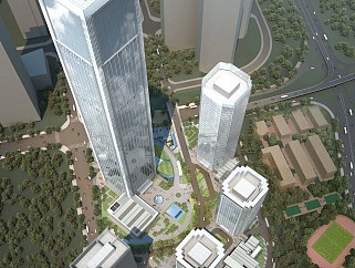 620超高层城市综合体商业MALL高层办公高层酒店